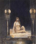 Fernand Khnopff Of Animality oil painting